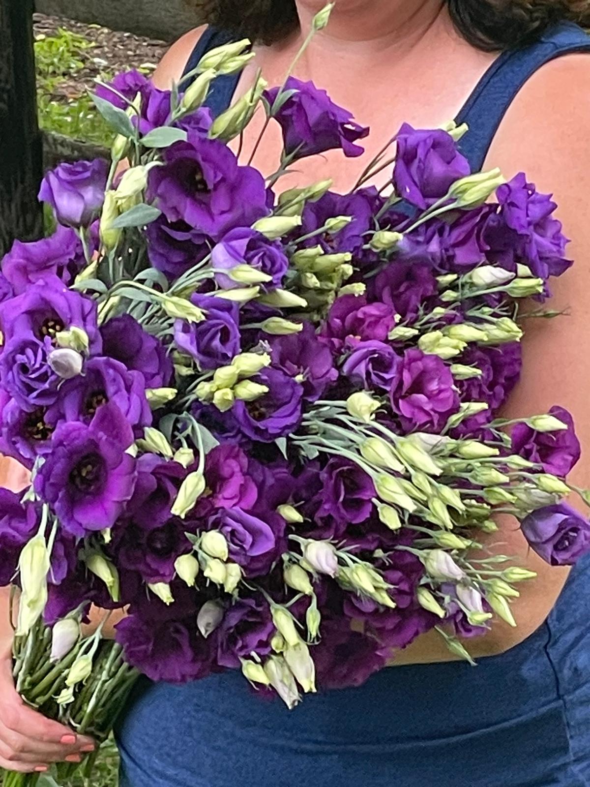 The Summer Silk: Elegant Lisianthus